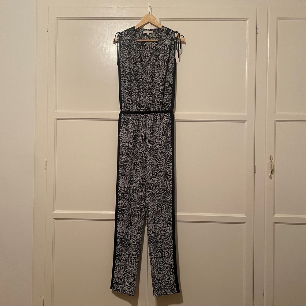 IRO Monochrome Patterned Jumpsuit